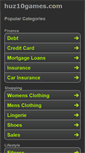 Mobile Screenshot of huz10games.com